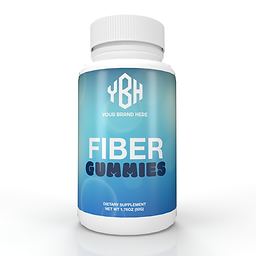 Private label fiber gummies with custom packaging for your brand.